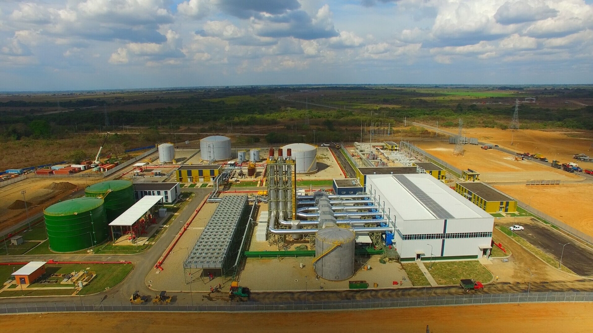 委内瑞拉巴里纳斯100MW重油电站
